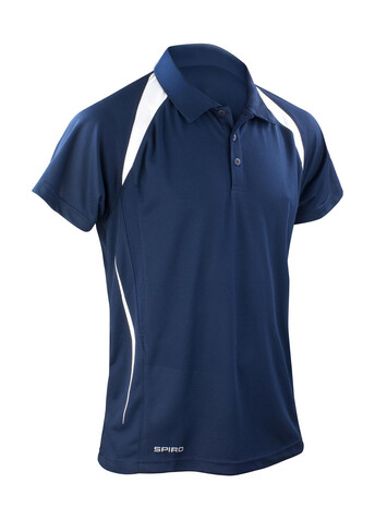 Result Spiro Team Spirit Polo, Navy/White, M bedrucken, Art.-Nr. 018332524