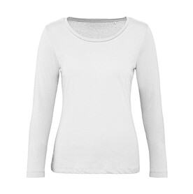 B &amp;amp; C Organic Inspire LSL T /women, White, XS bedrucken, Art.-Nr. 018420002