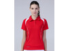Result Ladies` Spiro Team Spirit Polo, Black/Red, XL bedrucken, Art.-Nr. 019331546