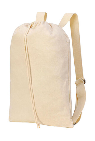 Shugon Sheffield Cotton Drawstring Backpack, Natural Washed, One Size bedrucken, Art.-Nr. 019380100