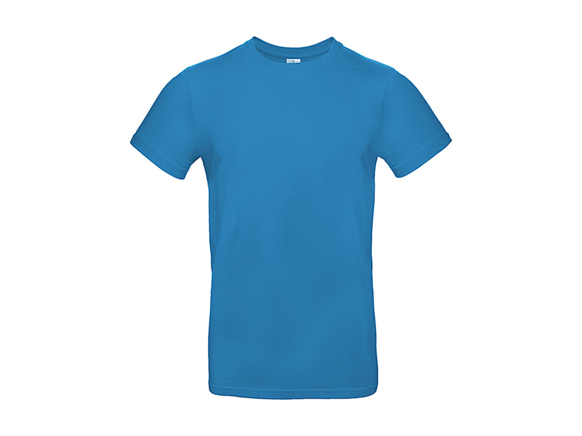 B & C #E190 T-Shirt, Atoll, XL bedrucken, Art.-Nr. 019423144