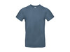B & C #E190 T-Shirt, Stone Blue, XS bedrucken, Art.-Nr. 019423360
