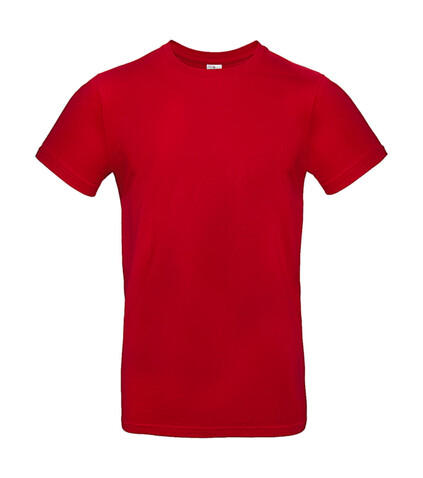 B &amp; C #E190 T-Shirt, Red, M bedrucken, Art.-Nr. 019424002