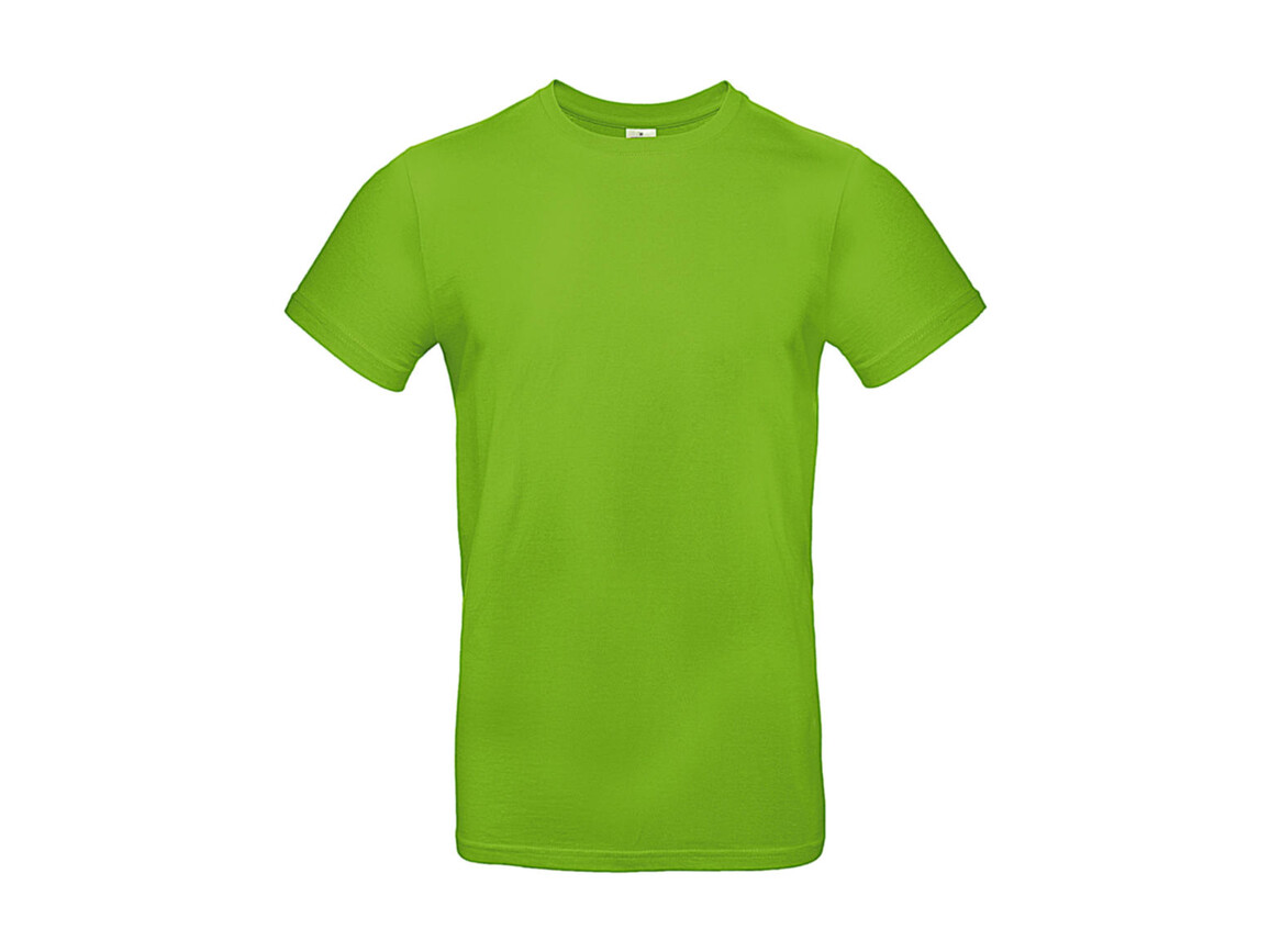 B & C #E190 T-Shirt, Orchid Green, XS bedrucken, Art.-Nr. 019425060
