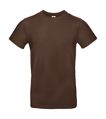 B &amp; C #E190 T-Shirt, Chocolate, M bedrucken, Art.-Nr. 019427012