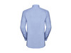 Russell Europe Men`s LS Tailored Washed Oxford Shirt, White/Oxford Blue, XL bedrucken, Art.-Nr. 020000536