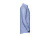 Russell Europe Men`s LS Tailored Washed Oxford Shirt, White/Oxford Blue, 2XL bedrucken, Art.-Nr. 020000537