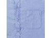 Russell Europe Men`s LS Tailored Washed Oxford Shirt, White/Oxford Blue, 3XL bedrucken, Art.-Nr. 020000538
