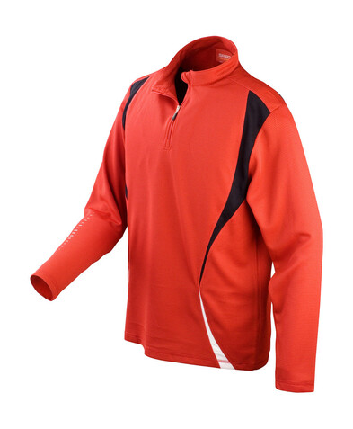Result Spiro Trial Training Top, Red/Black/White, 3XL bedrucken, Art.-Nr. 020334908