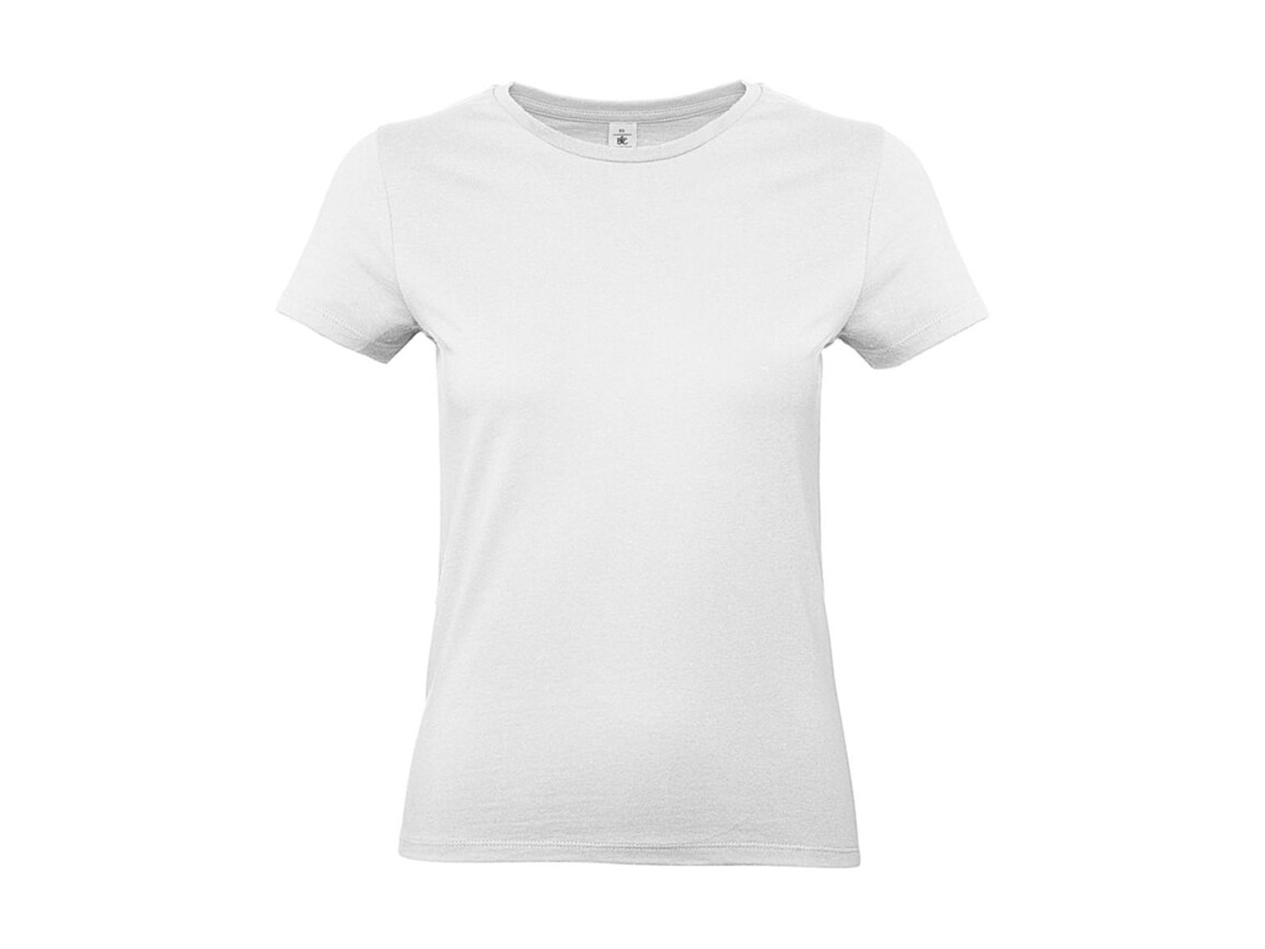B & C #E190 /women T-Shirt, White, XL bedrucken, Art.-Nr. 020420006