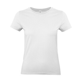 B &amp;amp; C #E190 /women T-Shirt, White, XS bedrucken, Art.-Nr. 020420002
