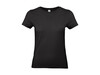 B & C #E190 /women T-Shirt, Black, S bedrucken, Art.-Nr. 020421013