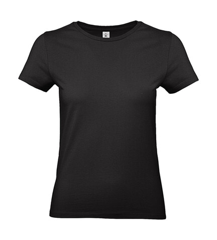 B &amp; C #E190 /women T-Shirt, Black, M bedrucken, Art.-Nr. 020421014
