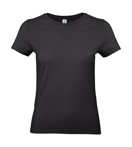 B &amp; C #E190 /women T-Shirt, Used Black, L bedrucken, Art.-Nr. 020421125