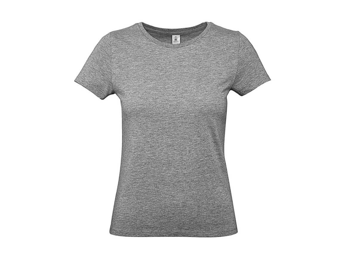 B & C #E190 /women T-Shirt, Sport Grey, 2XL bedrucken, Art.-Nr. 020421257