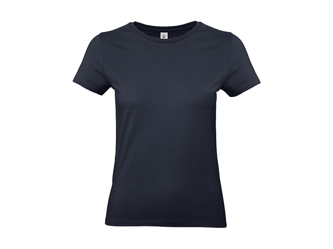 B & C #E190 /women T-Shirt, Navy, L bedrucken, Art.-Nr. 020422005