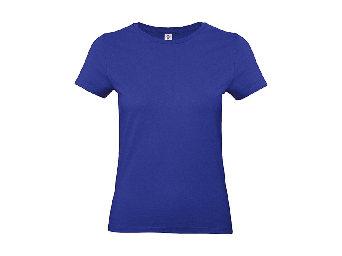B & C #E190 /women T-Shirt, Cobalt Blue, M bedrucken, Art.-Nr. 020423074