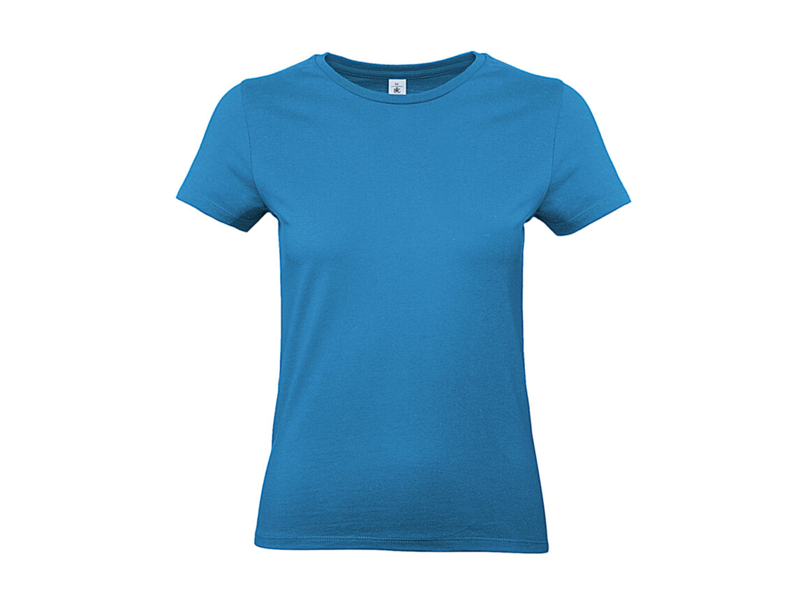 B & C #E190 /women T-Shirt, Atoll, M bedrucken, Art.-Nr. 020423144