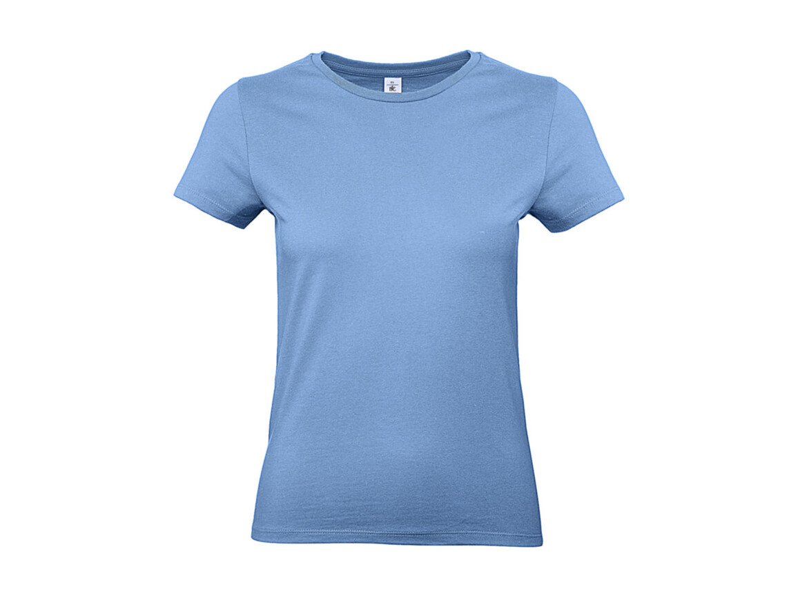 B & C #E190 /women T-Shirt, Sky Blue, XL bedrucken, Art.-Nr. 020423206