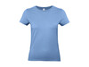 B & C #E190 /women T-Shirt, Sky Blue, XS bedrucken, Art.-Nr. 020423202