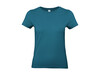 B & C #E190 /women T-Shirt, Diva Blue, S bedrucken, Art.-Nr. 020423303