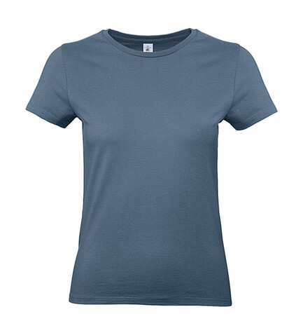 B &amp; C #E190 /women T-Shirt, Stone Blue, L bedrucken, Art.-Nr. 020423365