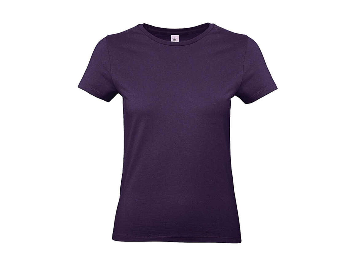 B & C #E190 /women T-Shirt, Radiant Purple, S bedrucken, Art.-Nr. 020423463