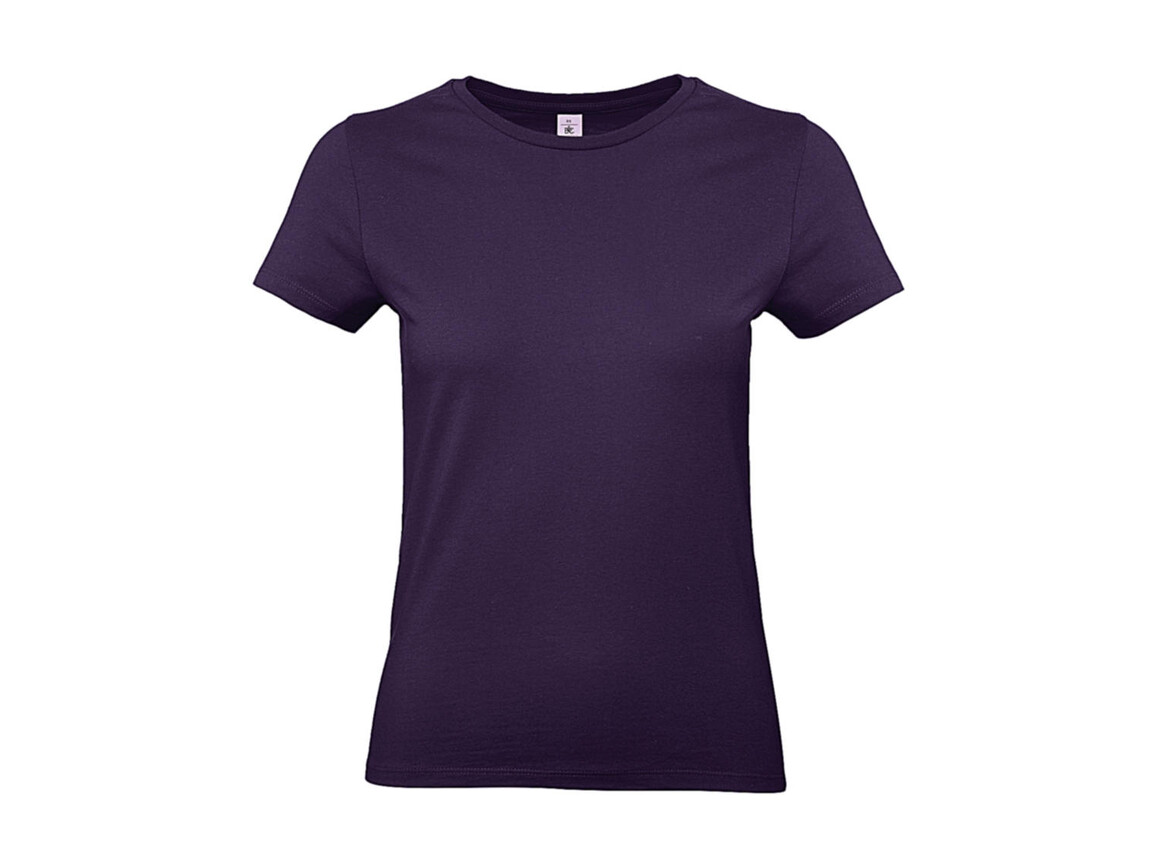 B & C #E190 /women T-Shirt, Urban Purple, XL bedrucken, Art.-Nr. 020423476