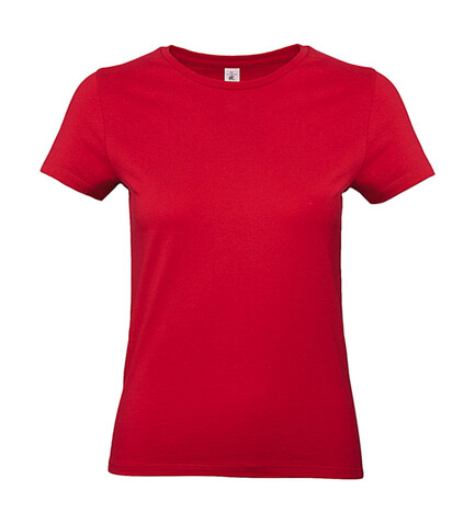 B &amp; C #E190 /women T-Shirt, Red, XS bedrucken, Art.-Nr. 020424002