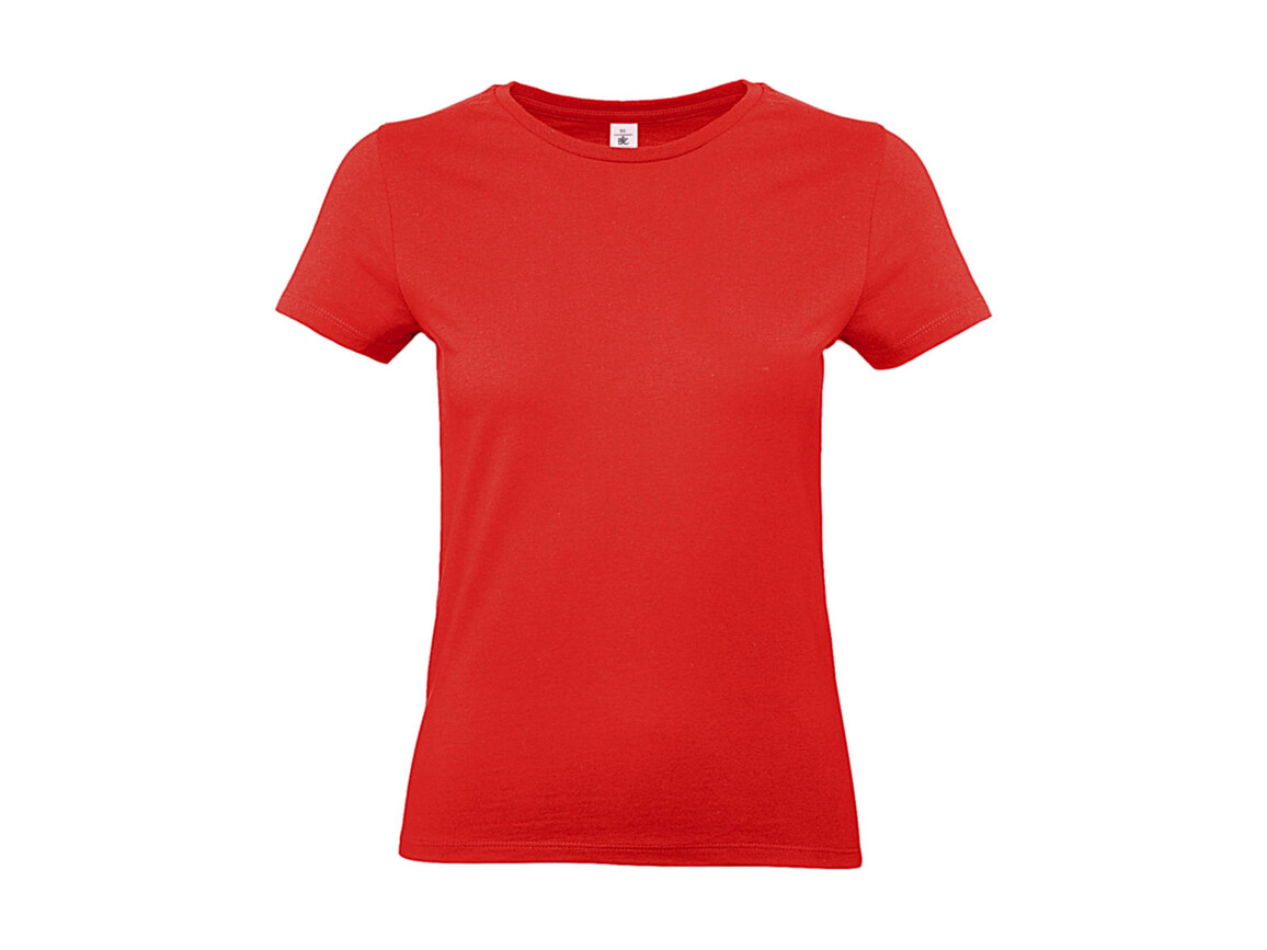 B & C #E190 /women T-Shirt, Sunset Orange, L bedrucken, Art.-Nr. 020424155
