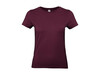 B & C #E190 /women T-Shirt, Burgundy, L bedrucken, Art.-Nr. 020424485