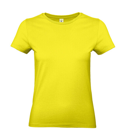 B &amp; C #E190 /women T-Shirt, Solar Yellow, L bedrucken, Art.-Nr. 020426075