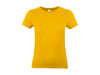 B & C #E190 /women T-Shirt, Gold, L bedrucken, Art.-Nr. 020426435