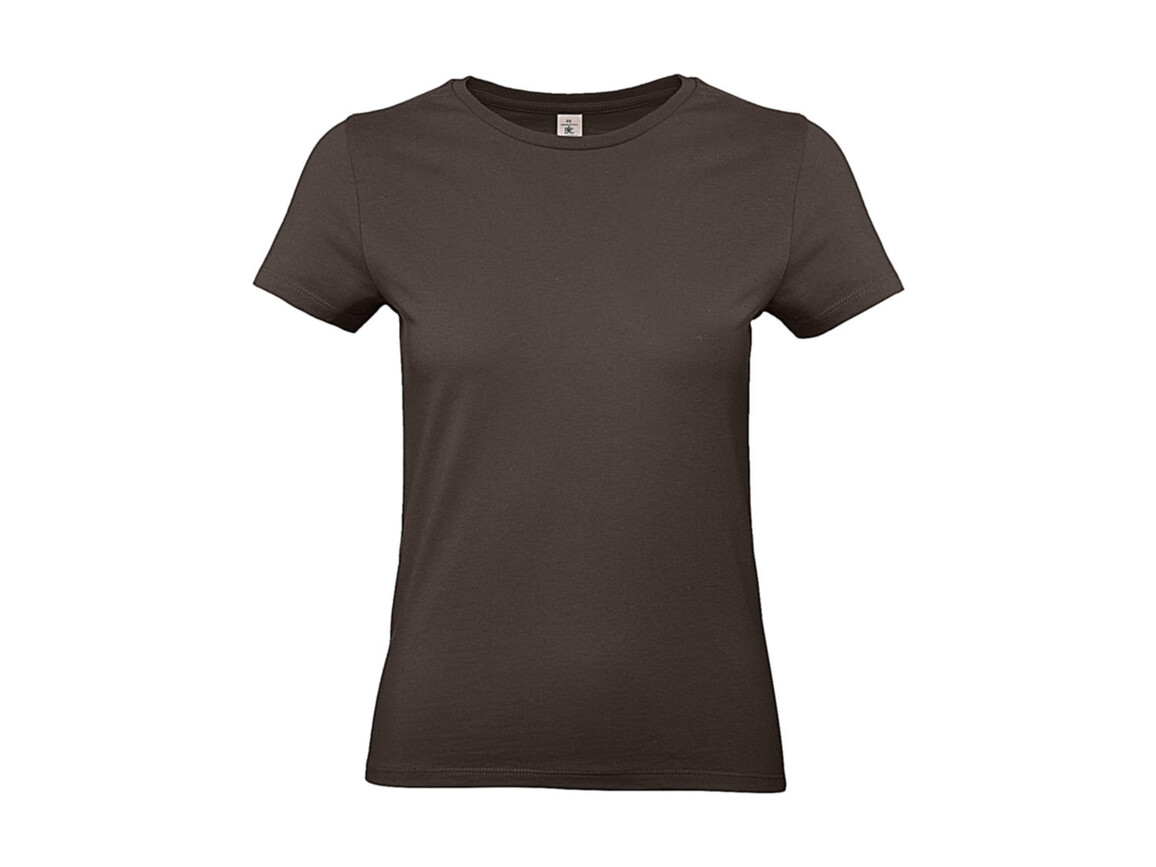 B & C #E190 /women T-Shirt, Brown, M bedrucken, Art.-Nr. 020427004