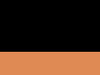 Kustom Kit Regular Fit Cooltex® Contrast Tee, Black/Fluorescent Orange, 2XL bedrucken, Art.-Nr. 021111687