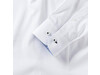 Russell Europe Men`s LS Tailored Contrast Ultimate Stretch Shirt, White/Oxford Blue/Bright Navy, S bedrucken, Art.-Nr. 023000833