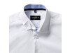 Russell Europe Men`s LS Tailored Contrast Ultimate Stretch Shirt, Bright Navy/Oxford Blue/White, 2XL bedrucken, Art.-Nr. 023002837