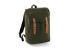 Quadra Vintage Backpack, Military Green, One Size bedrucken, Art.-Nr. 023305060