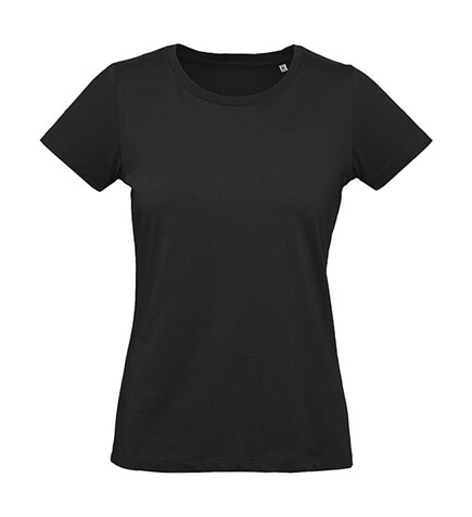 B &amp; C Organic Inspire Plus T /women, Black, L bedrucken, Art.-Nr. 024421015