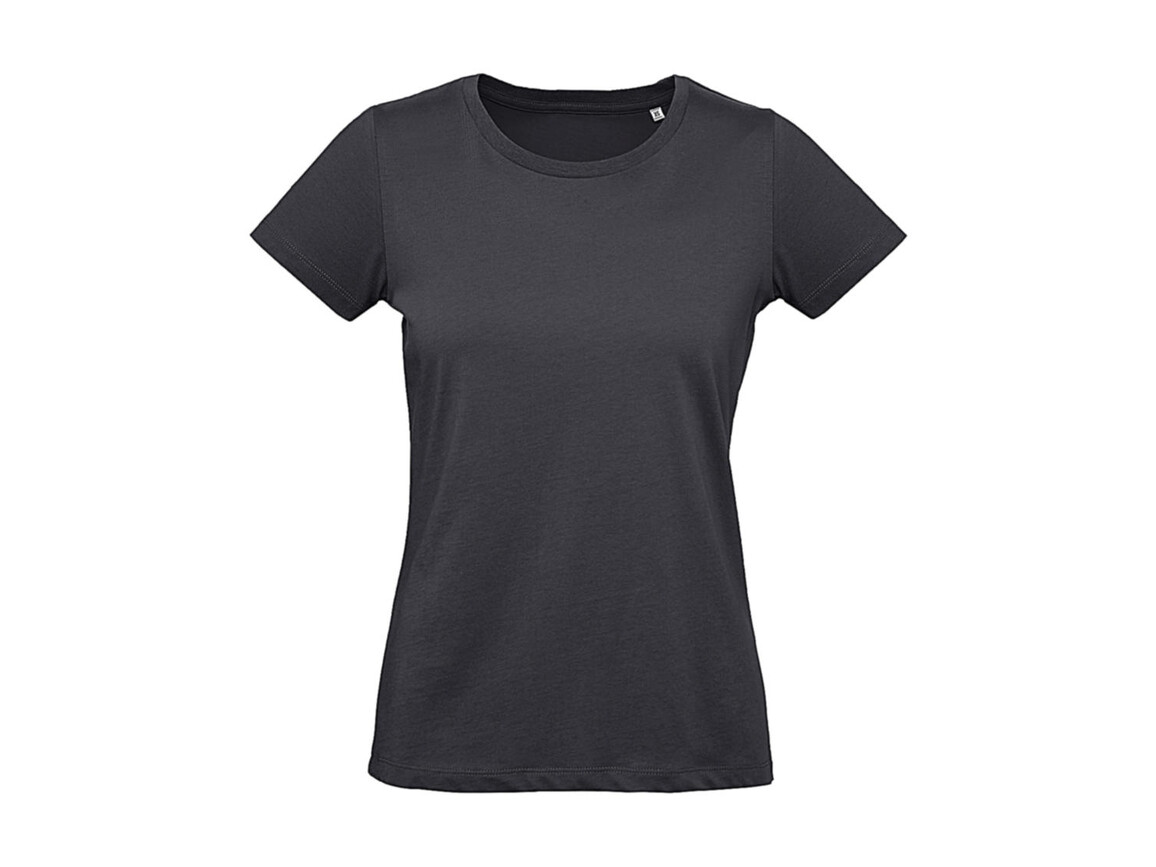 B & C Organic Inspire Plus T /women T-shirt, Dark Grey, M bedrucken, Art.-Nr. 024421284