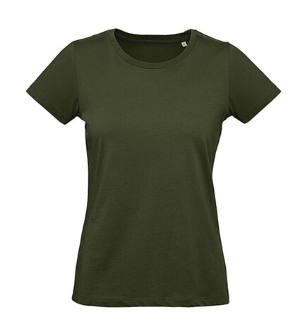 B &amp; C Organic Inspire Plus T /women, Urban Khaki, L bedrucken, Art.-Nr. 024427365
