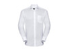 Russell Europe Men`s LS Tailored Coolmax® Shirt, White, S bedrucken, Art.-Nr. 025000003