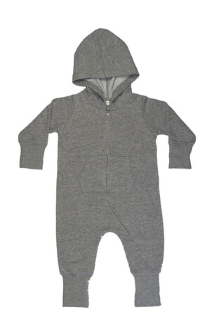 BabyBugz Baby All-in-One, Washed Grey Melange, 4-5 yrs bedrucken, Art.-Nr. 025471167