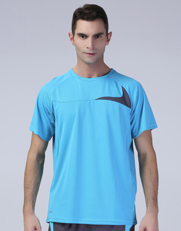 Result Spiro Men`s Dash Training Shirt, Navy/White, 3XL bedrucken, Art.-Nr. 027332528