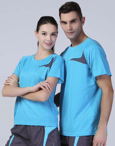 Result Spiro Men`s Dash Training Shirt, Navy/White, 3XL bedrucken, Art.-Nr. 027332528