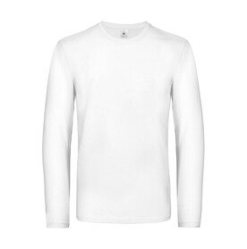 B & C #E190 LSL, White, S bedrucken, Art.-Nr. 028420003 B & C #E190 LSL, White, S bedrucken, Art.-Nr. 028420003