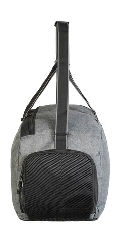 Shugon Marathon Sport Bag, Navy Melange/Black, One Size bedrucken, Art.-Nr. 029382540
