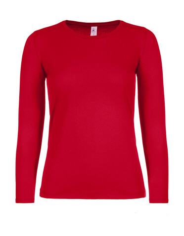 B &amp; C #E150 LSL /women, Red, S bedrucken, Art.-Nr. 029424003