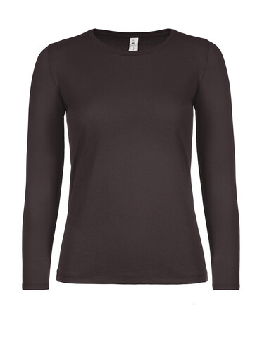 B &amp; C #E150 LSL /women, Bear Brown, L bedrucken, Art.-Nr. 029427105