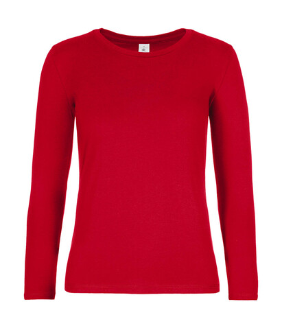 B &amp; C #E190 LSL /women, Red, 2XL bedrucken, Art.-Nr. 030424007